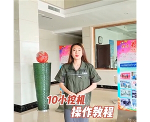 10小挖機(jī)操作教程
